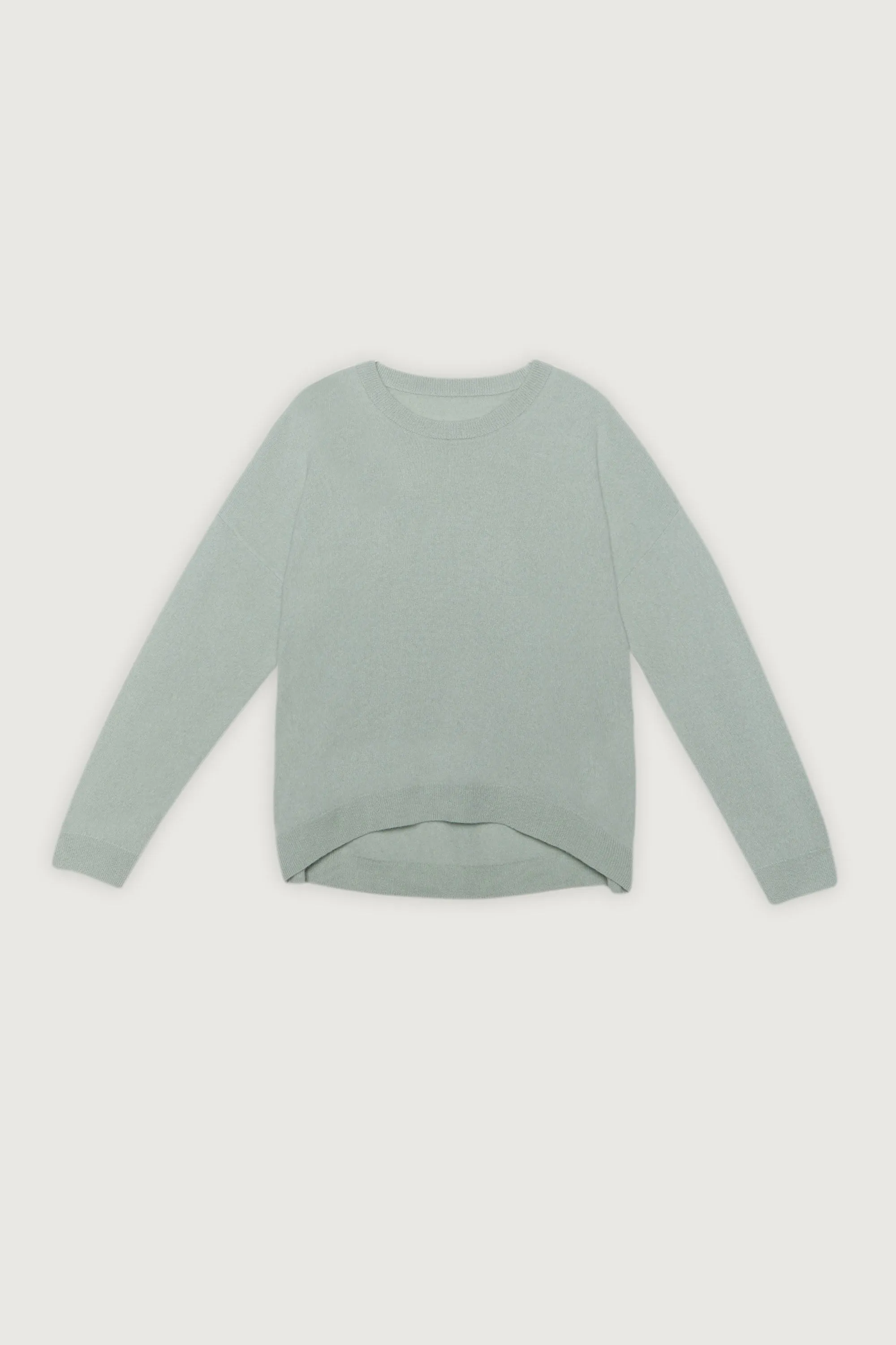 100% CASHMERE CREWNECK SWEATER