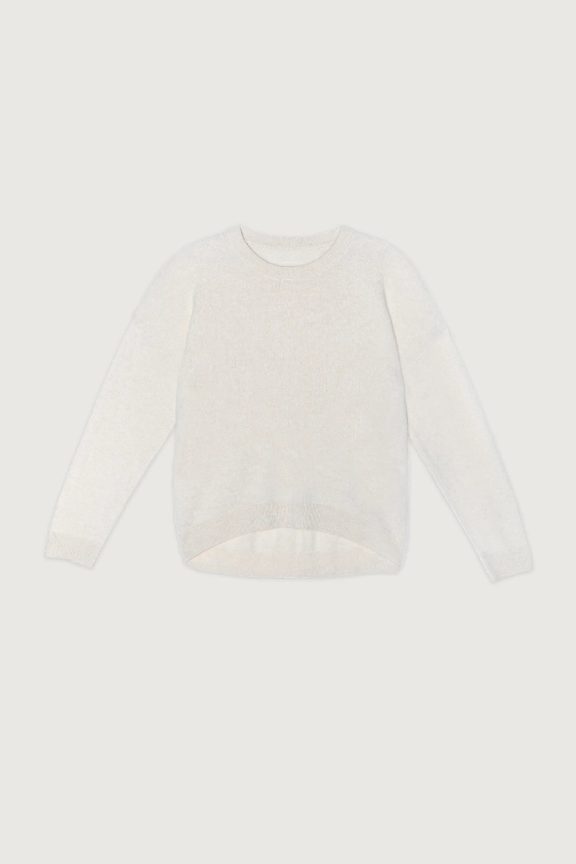 100% CASHMERE CREWNECK SWEATER