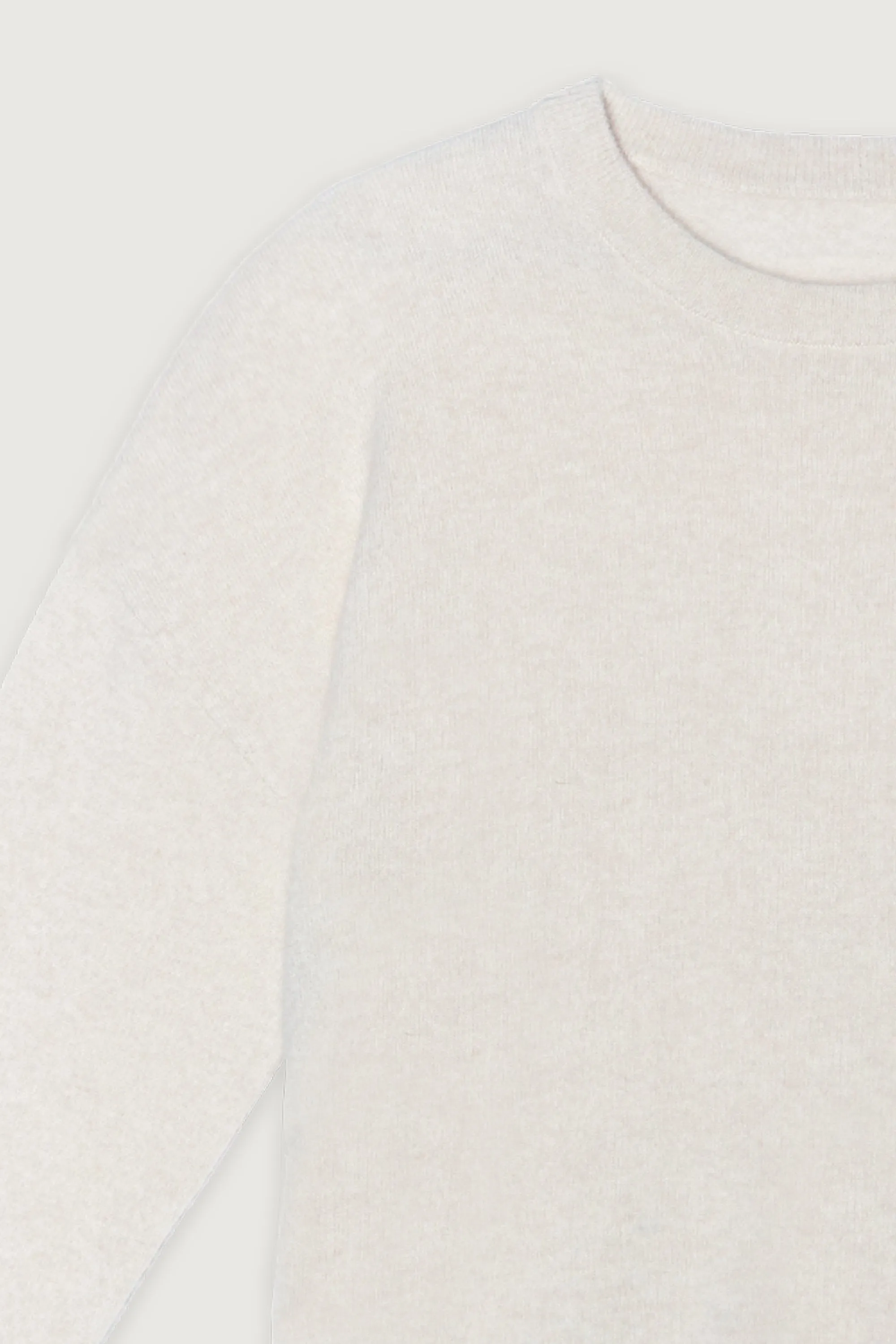 100% CASHMERE CREWNECK SWEATER