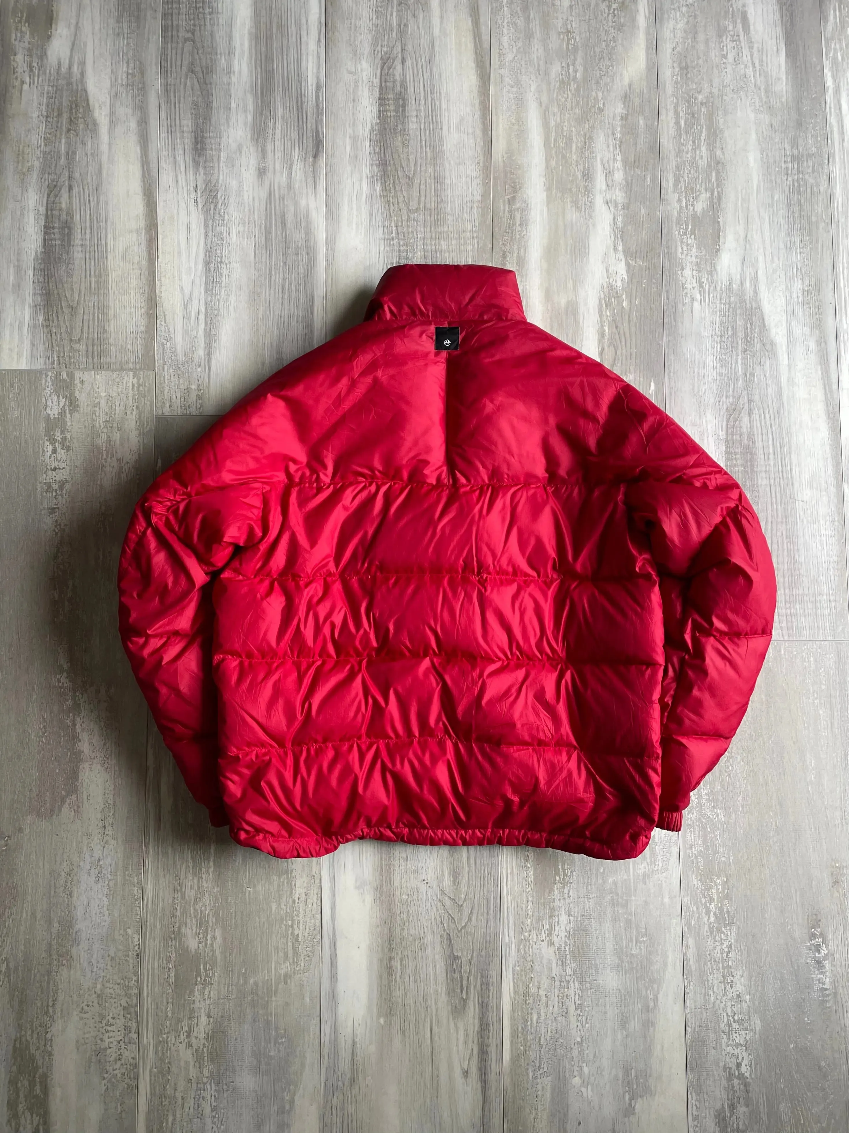 1990's Nautica Competition Reversible Puffer Jacket - L