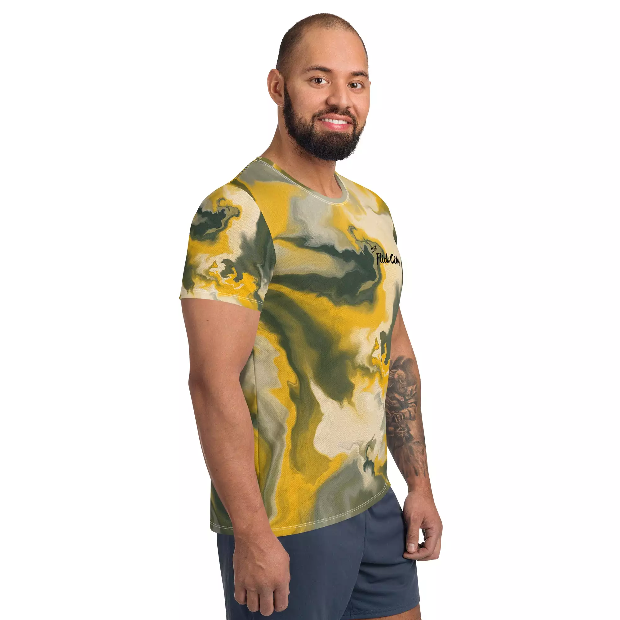 Abstract Art Men's Performance Shirt