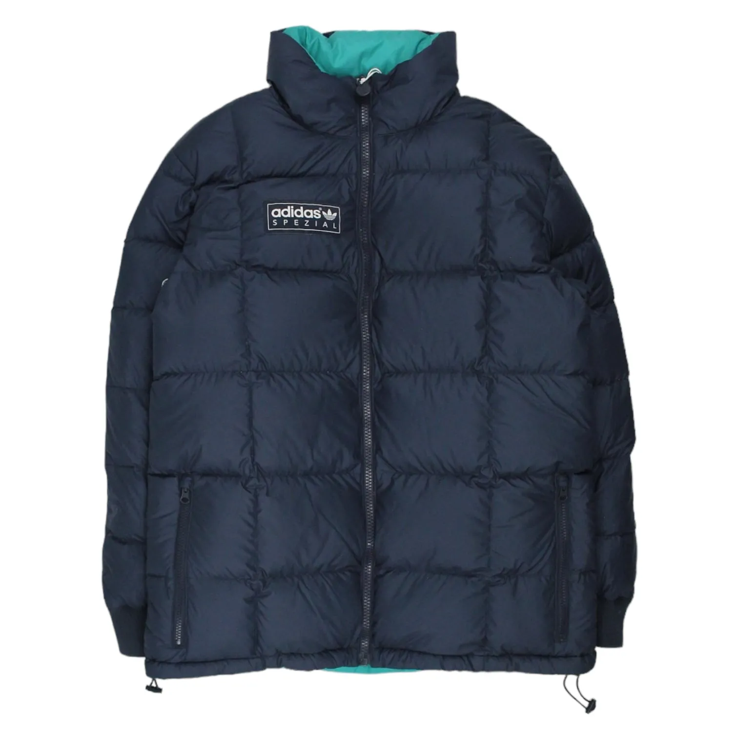 Adidas SPZL Carnforth Navy/Aero Reversible Puffer Jacket