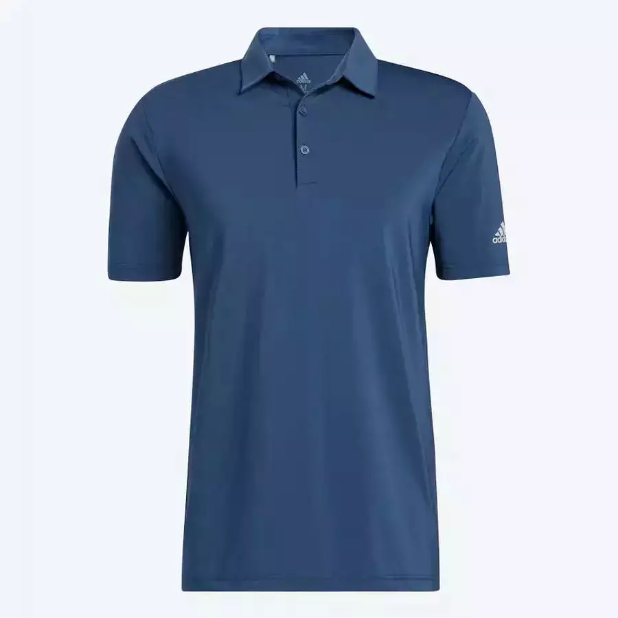 Adidas Ultimate365 Solid Men's Polo Shirt - Blue