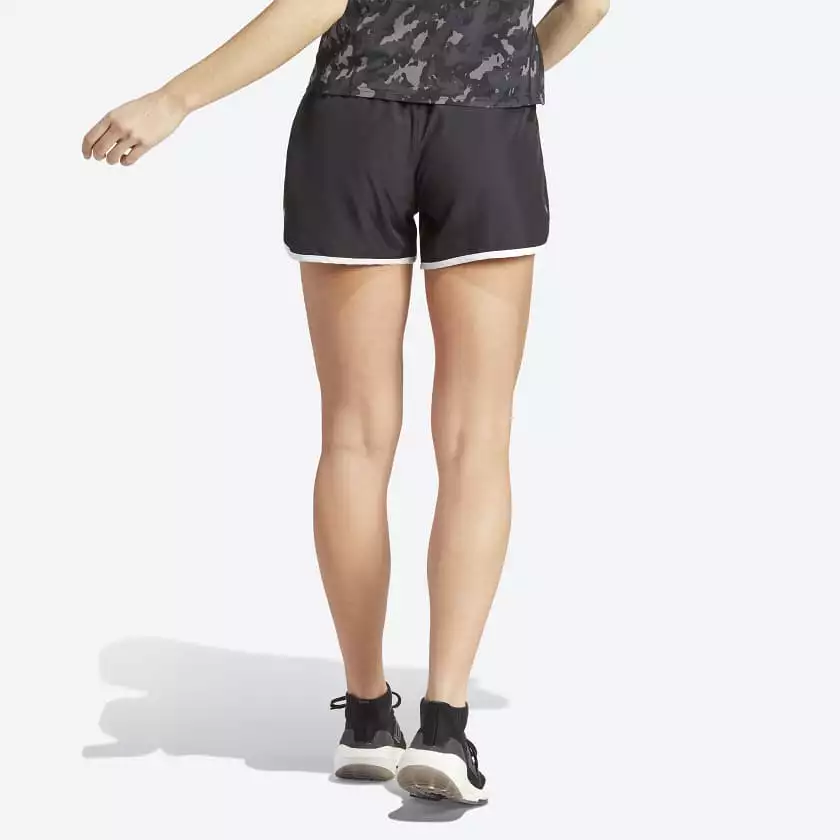 ADIDAS WOMEN'S MARATHON 20 RUNNING BLACK SHORTS