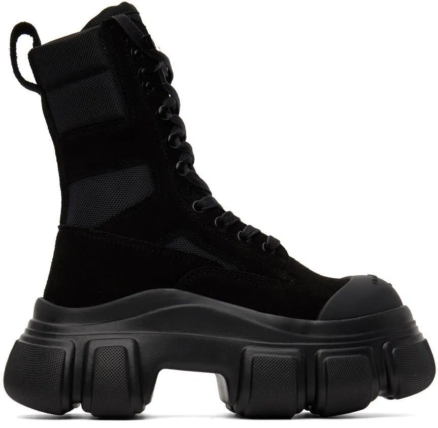 Alexander Wang Black Storm Combat Boots