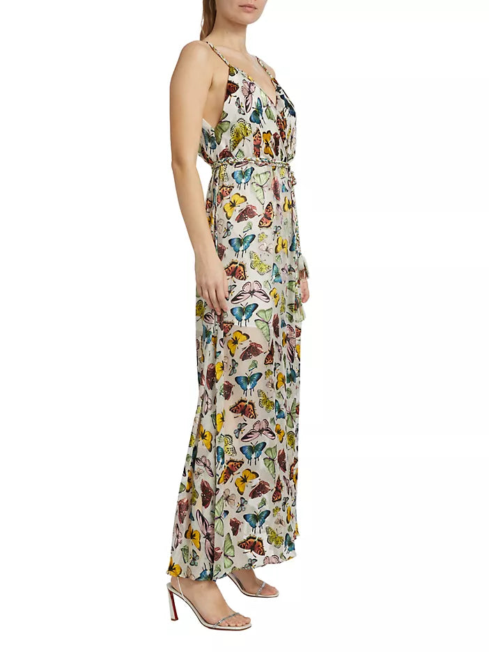 Alice + Olivia - Samantha Maxi dress - Boundless Butterfly