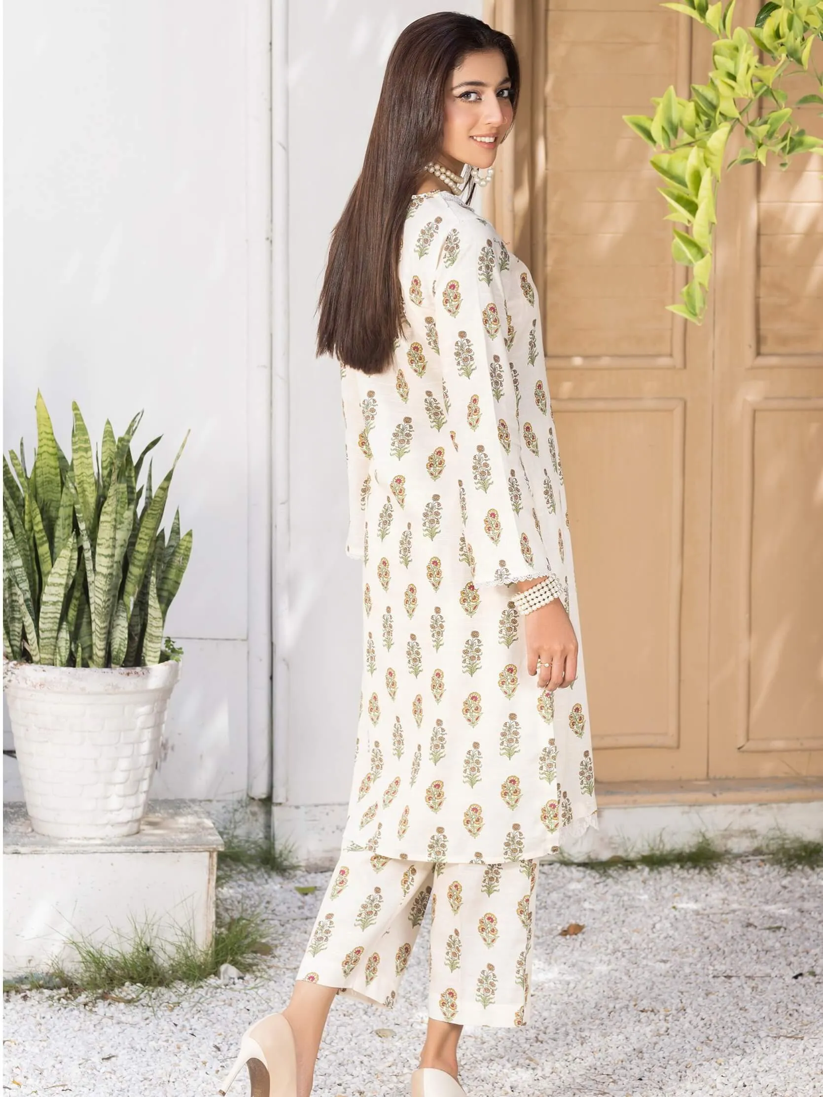 Andaaz by Manizay Prints Slub Khaddar Unstitched 2 Piece Suit D-02