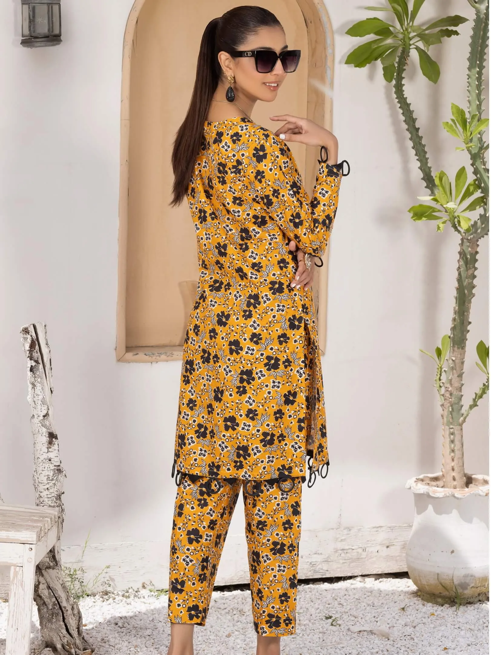 Andaaz by Manizay Prints Slub Khaddar Unstitched 2 Piece Suit D-07