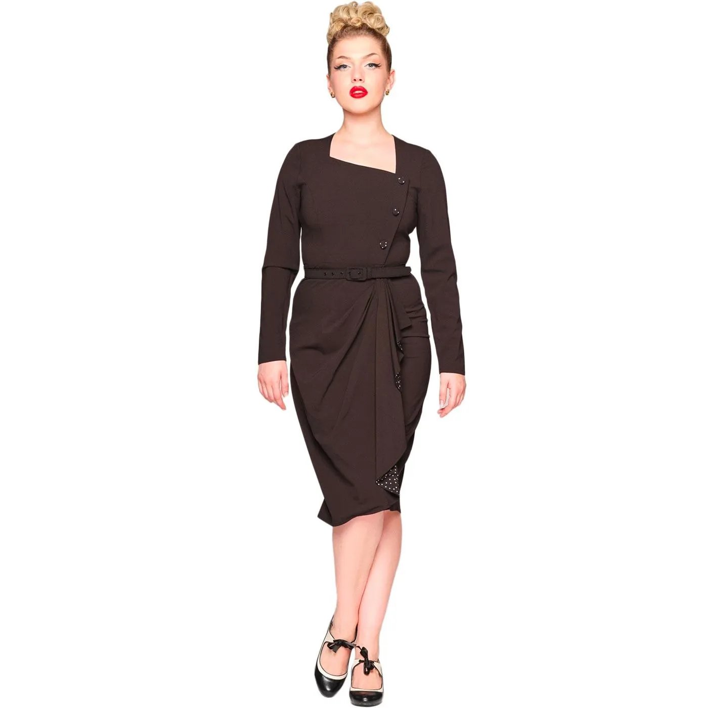 Anika COLLECTIF Vintage 50s Style Pencil Dress