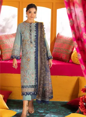 Asra By Asim Jofa Eid Festive Lawn 3 Piece Unstitched Suit AJ24AE AJRA-12