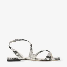 Ayla Flat Roccia Snake Print Flats