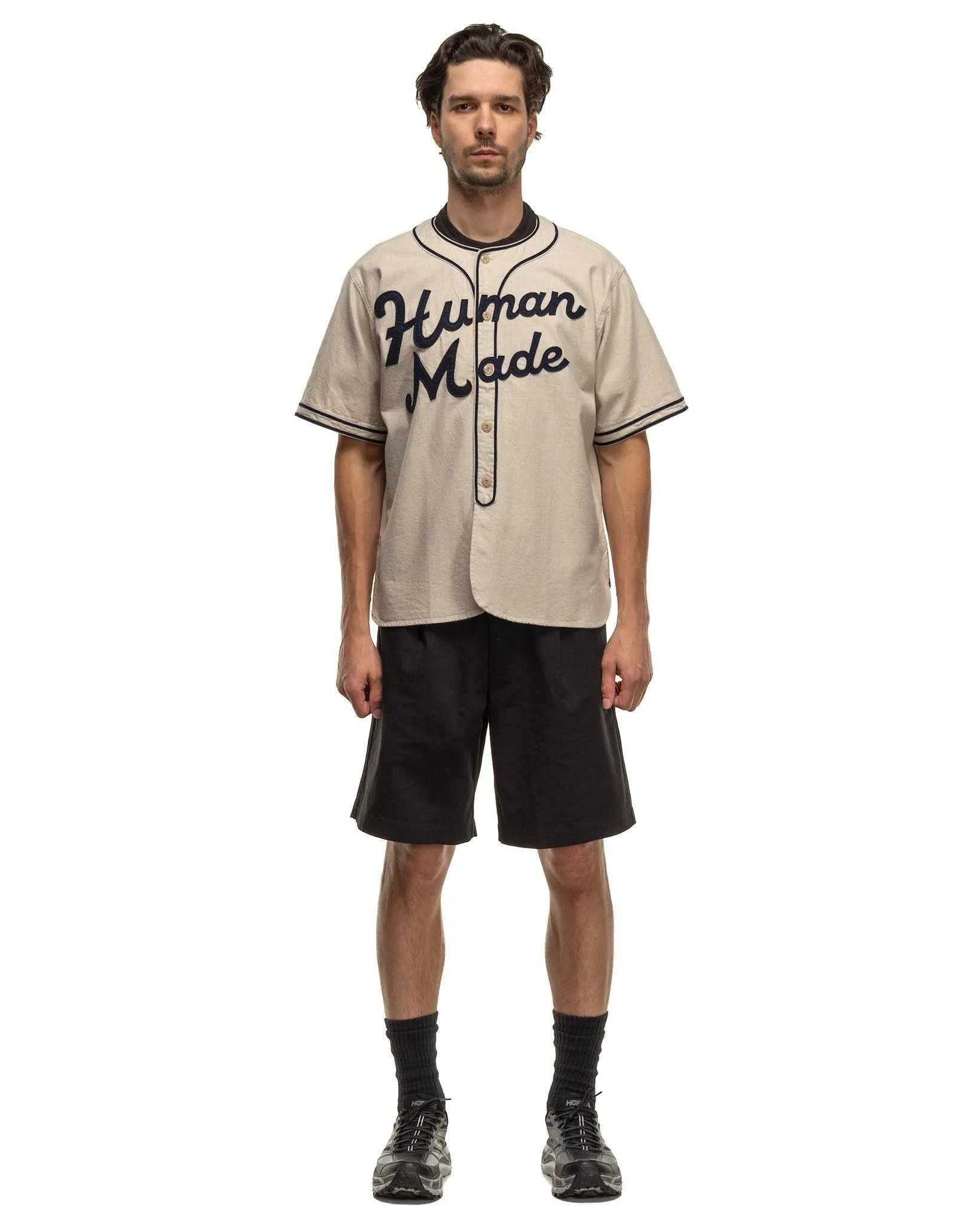 Baseball Shirt Beige