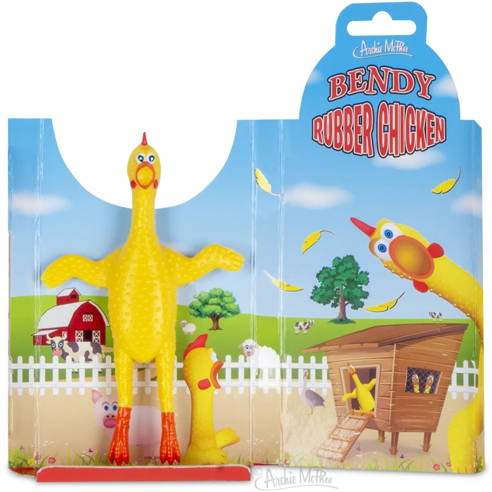 Bendy Rubber Chicken