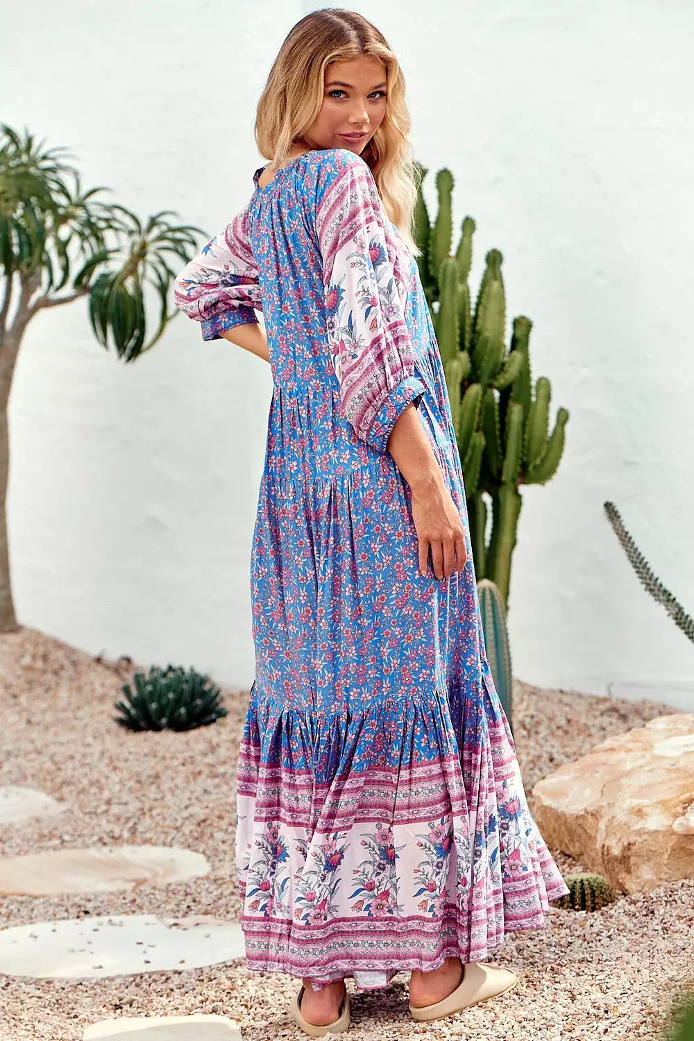 Blossom Maxi Dress - Blu Collection