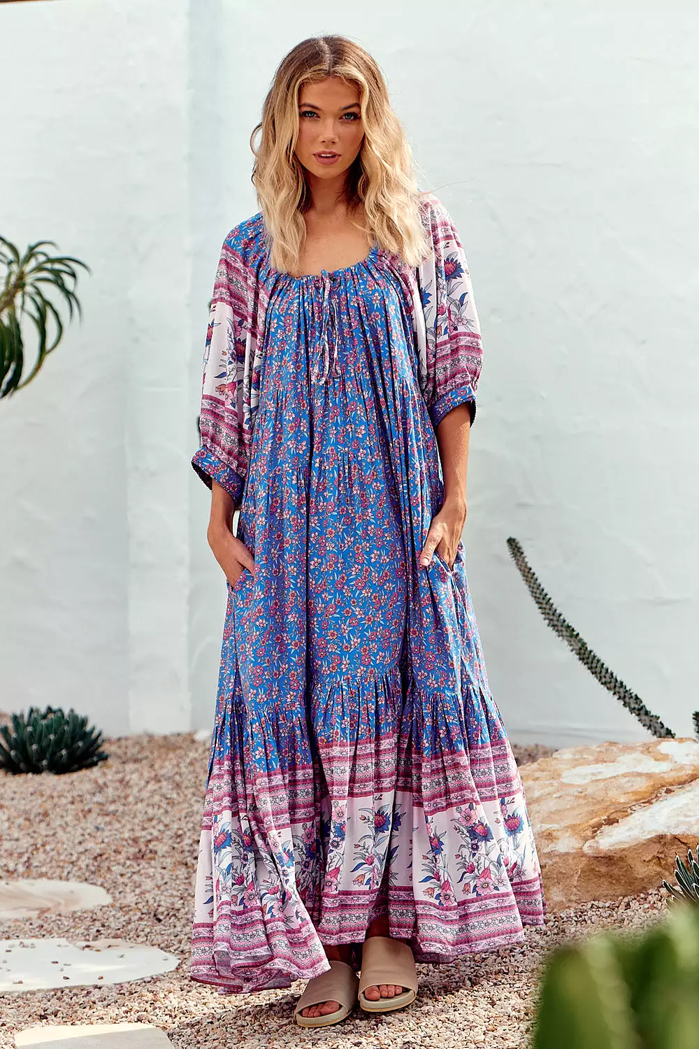 Blossom Maxi Dress - Blu Collection