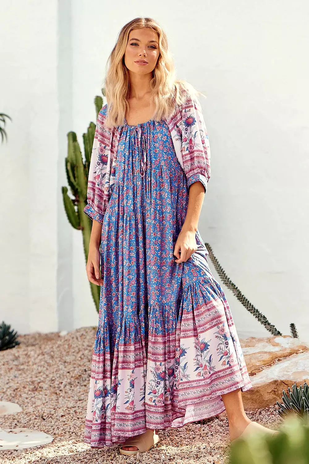 Blossom Maxi Dress - Blu Collection