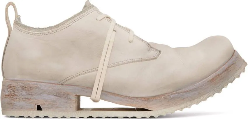 Boris Bidjan Saberi Gray Shoe1 Oxfords