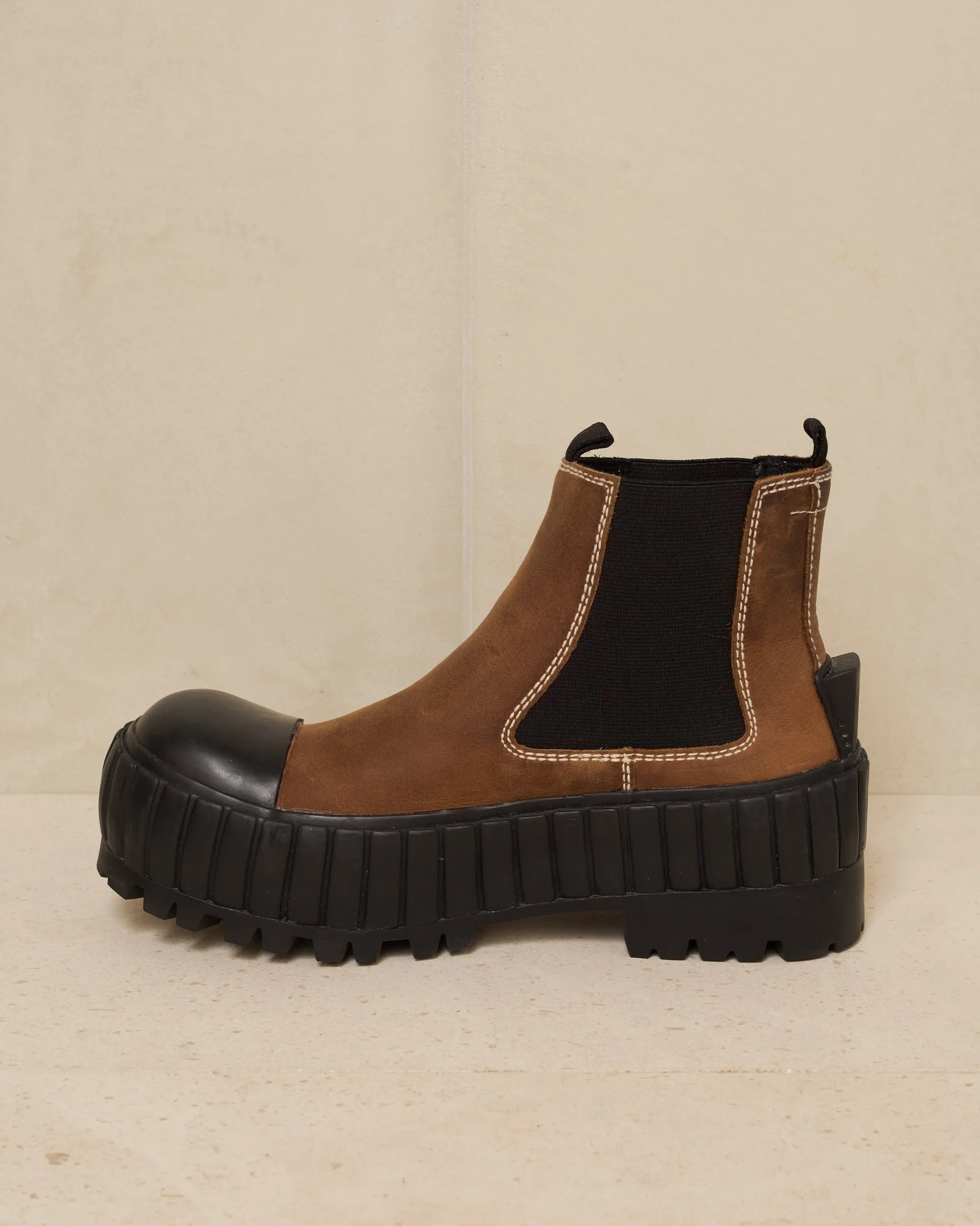 Brown Chelsea Ankle Boot