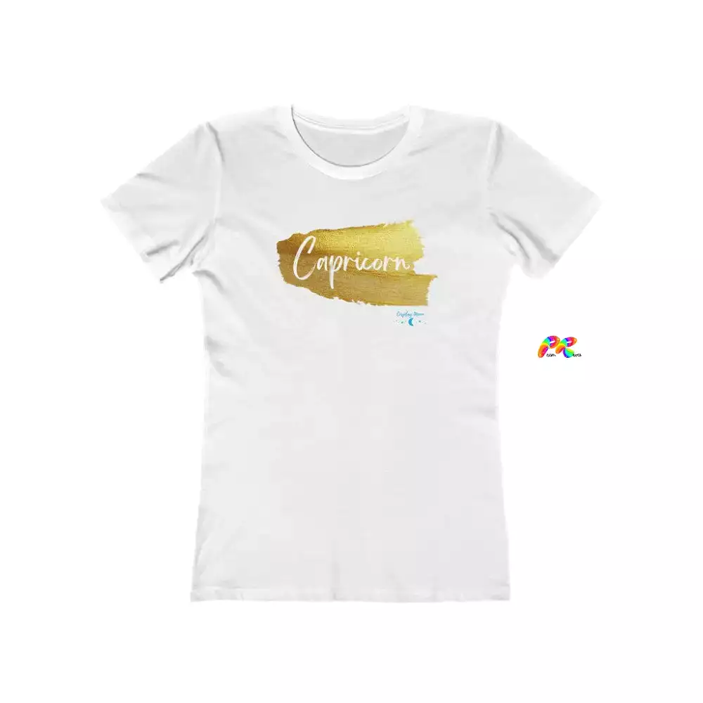 Capricorn Zodiac Women's The Boyfriend T-Shirt