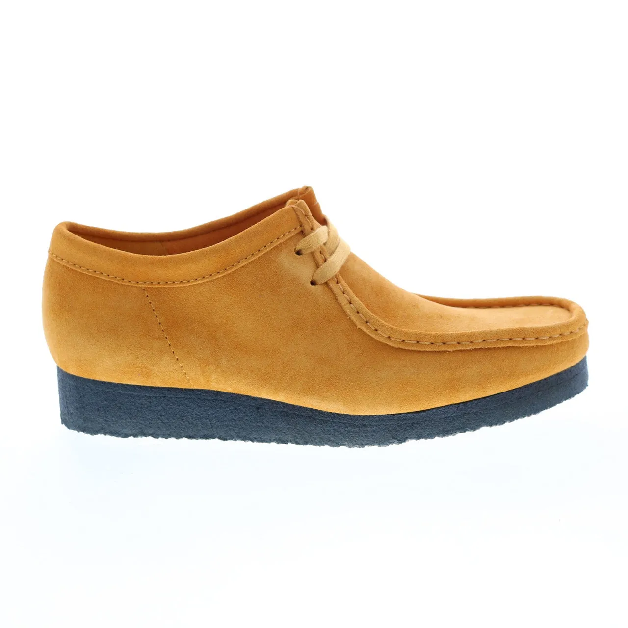 Clarks Originals Wallabee Low Men's Yellow Suede Oxfords 26168858