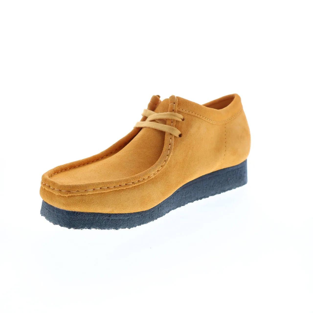 Clarks Originals Wallabee Low Men's Yellow Suede Oxfords 26168858