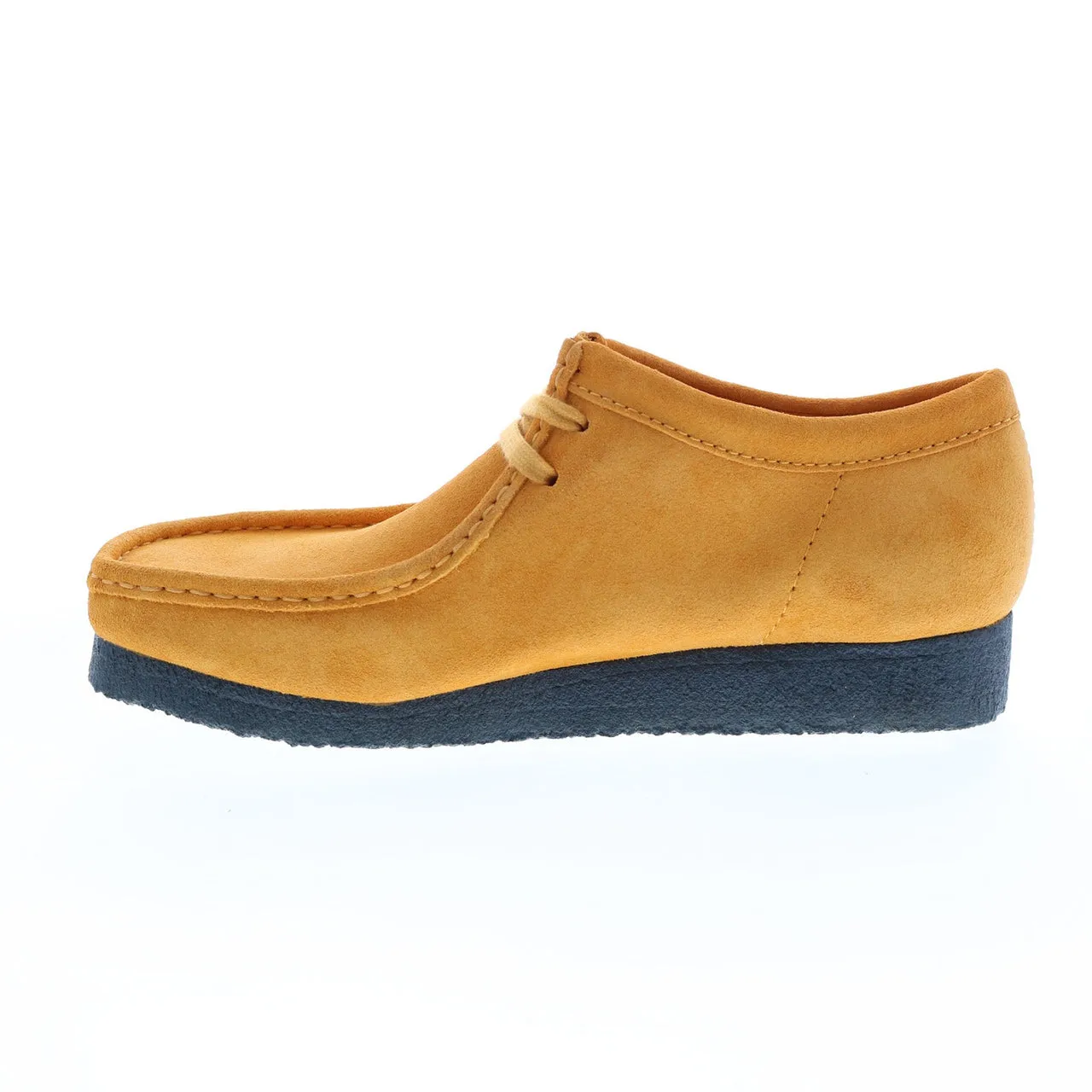 Clarks Originals Wallabee Low Men's Yellow Suede Oxfords 26168858