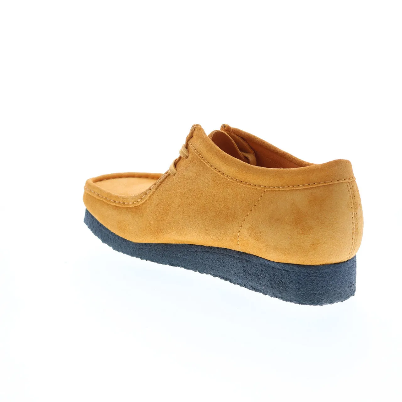 Clarks Originals Wallabee Low Men's Yellow Suede Oxfords 26168858