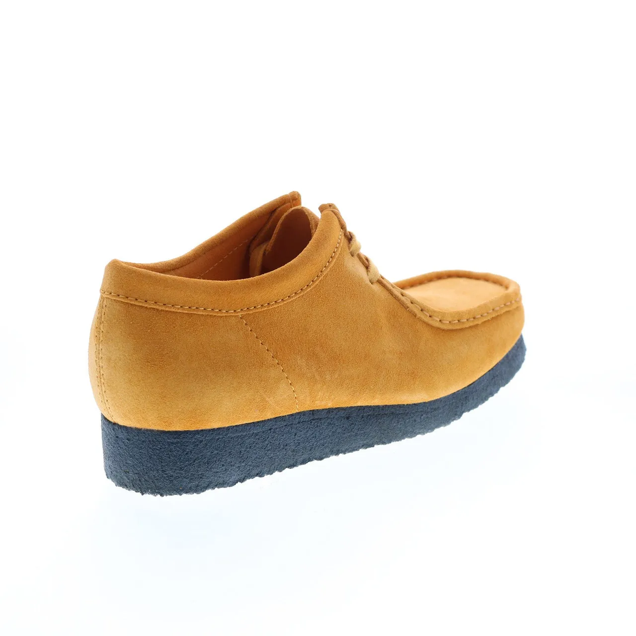 Clarks Originals Wallabee Low Men's Yellow Suede Oxfords 26168858