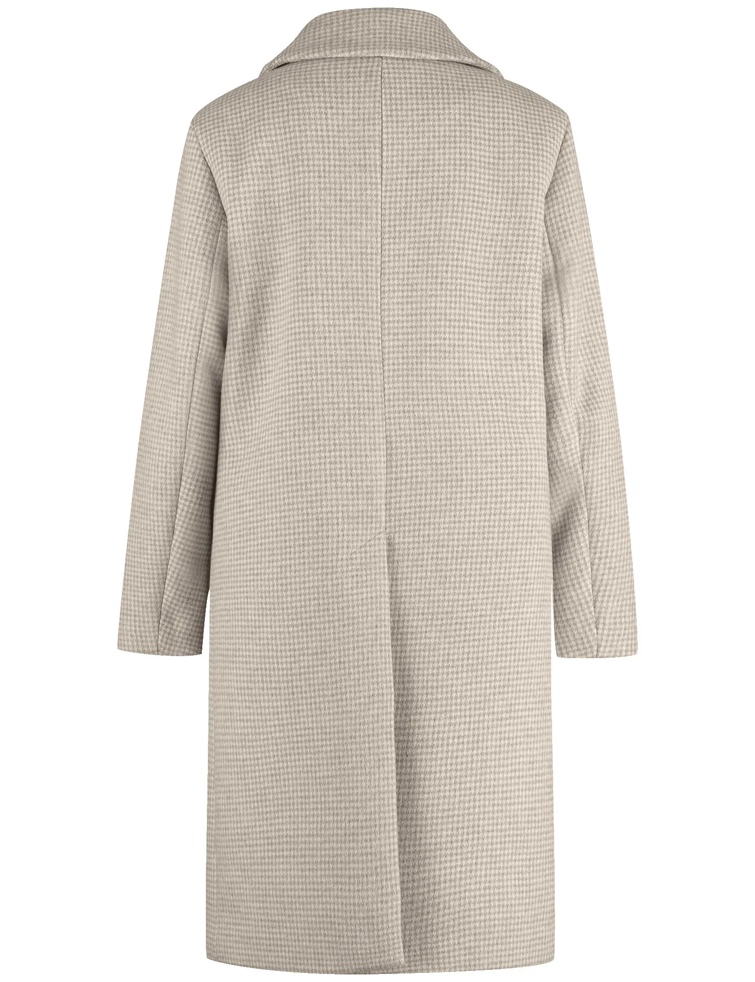 Classic coat with a percentage of wool