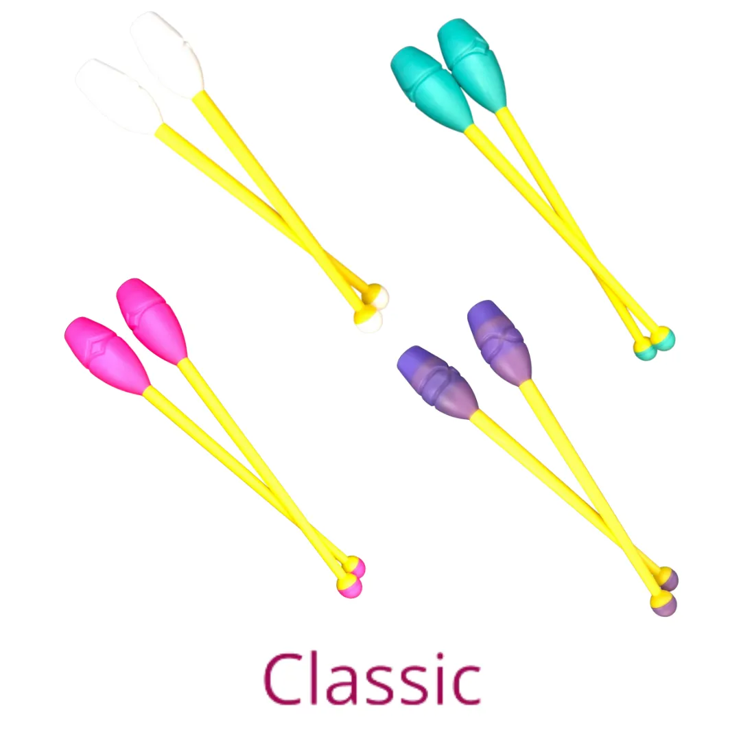 Classic Rubber Clubs - 36 cm