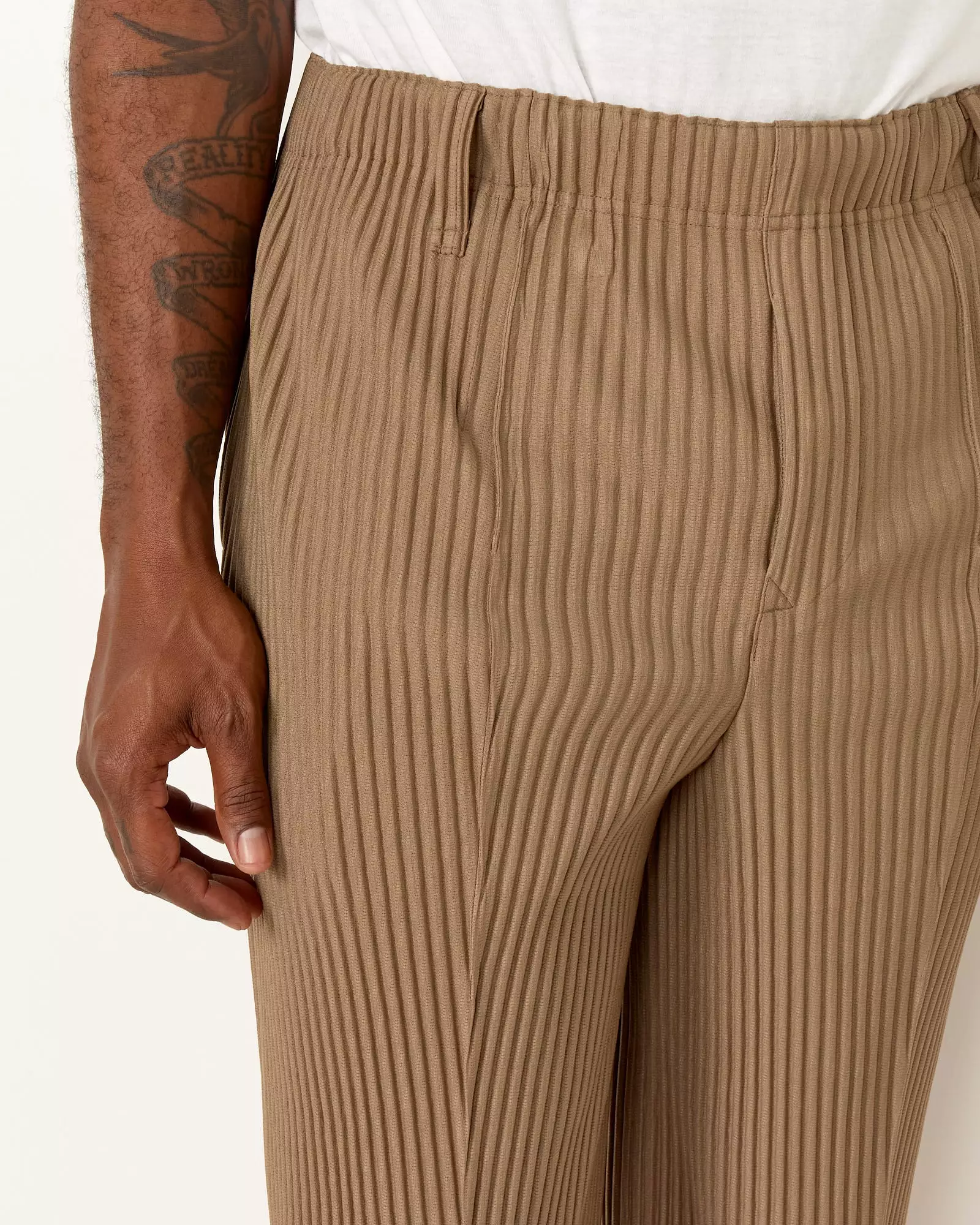 Compleat Trouser in Light Mocha Brown