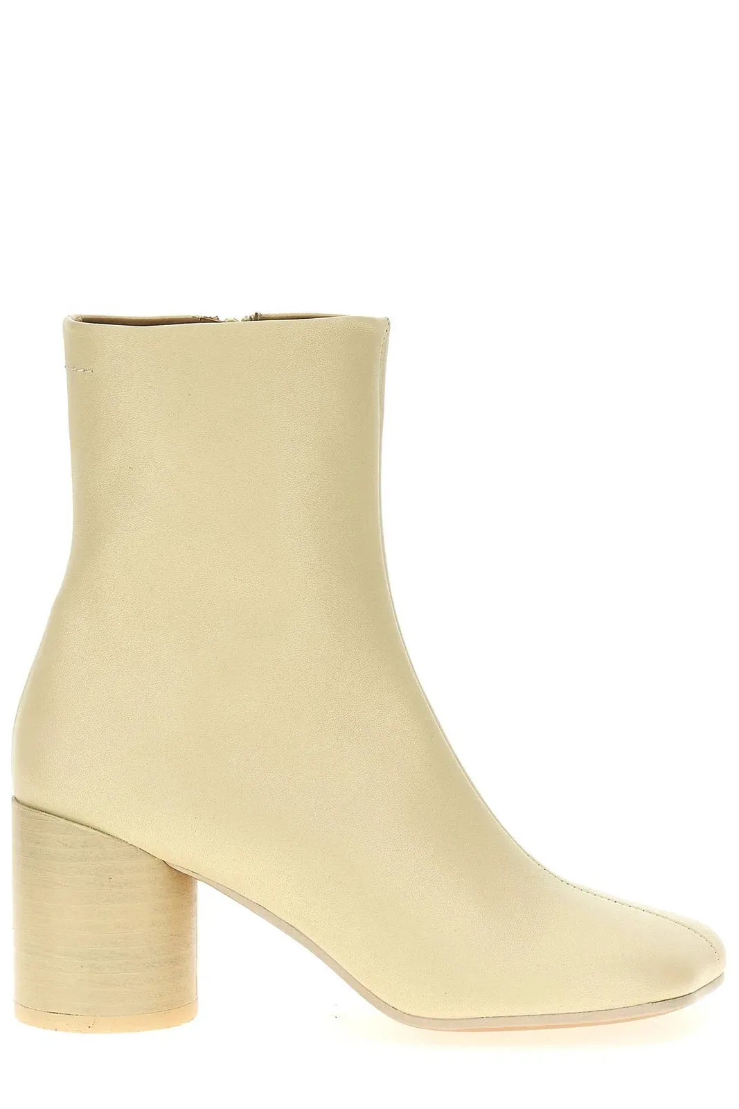 CREAM ANATOMIC ANKLE BOOT - MM6