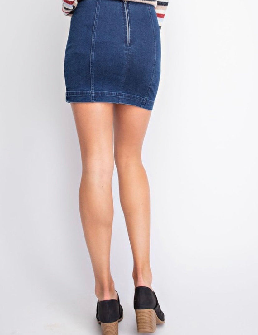 Denim Skirt