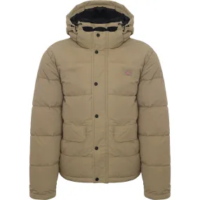 Dickies Men's Beige Glacier View Puffer Jacket