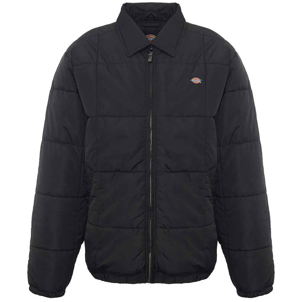 Dickies Men's Black Puffer Jacket Eisenhower