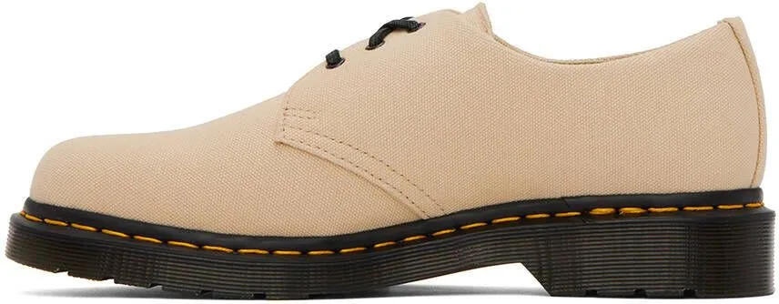 Dr. Martens Off-White 1461 Canvas Oxfords