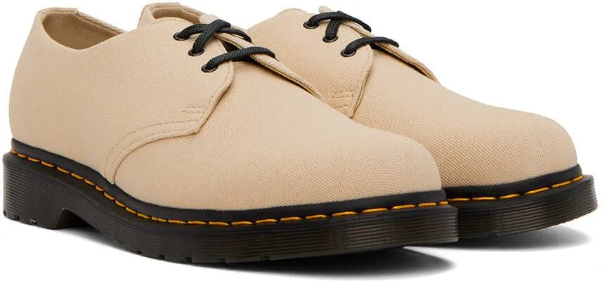 Dr. Martens Off-White 1461 Canvas Oxfords