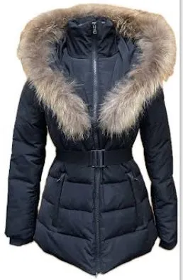 DT JAYDEPolyfil avec Vraie FourrureManteau d'hiver court -35°C|DT JAYDEPolyfil with Genuine Fur-35°C Short Winter coat