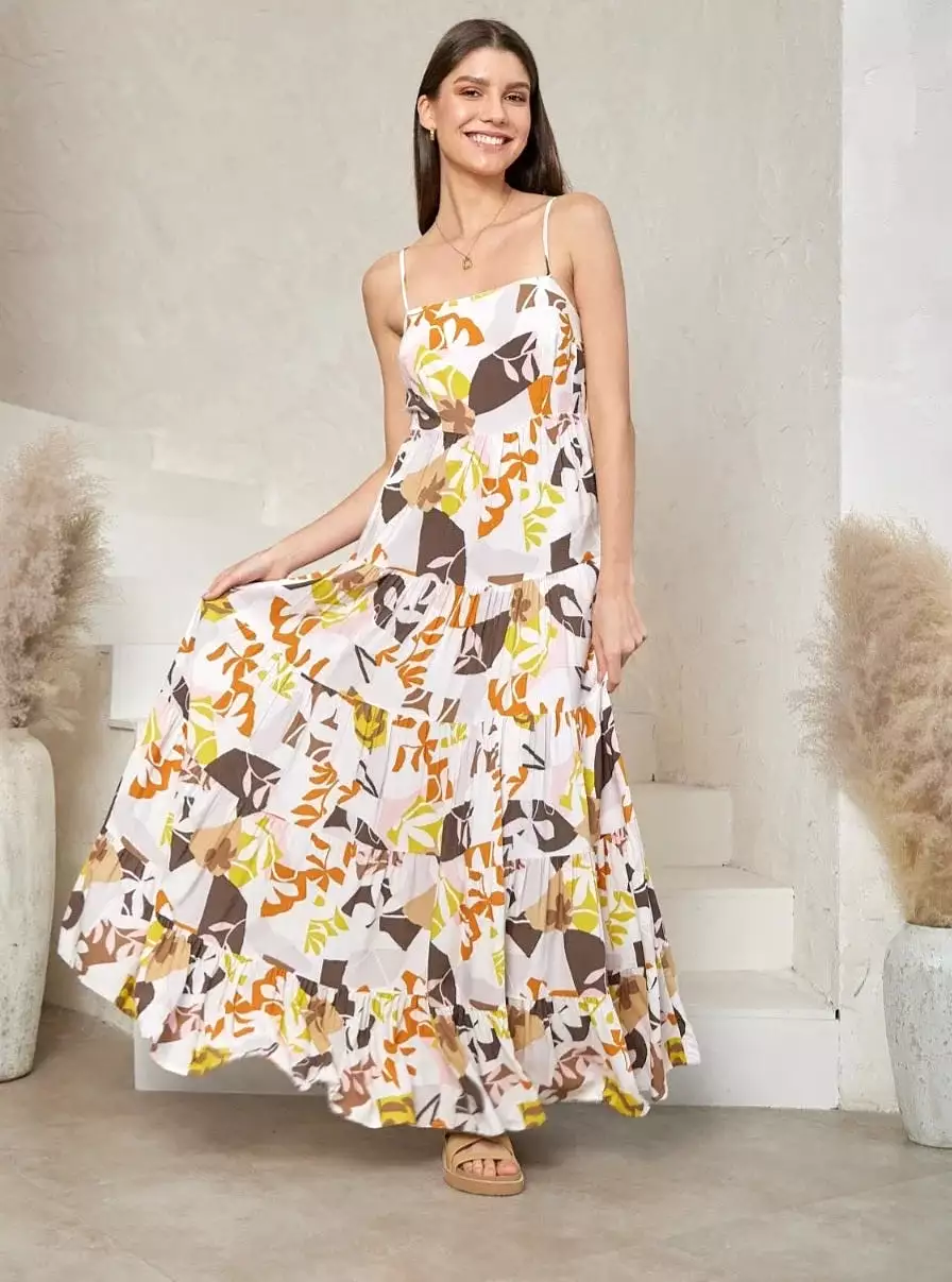 Elouise Maxi Dress - Cairo