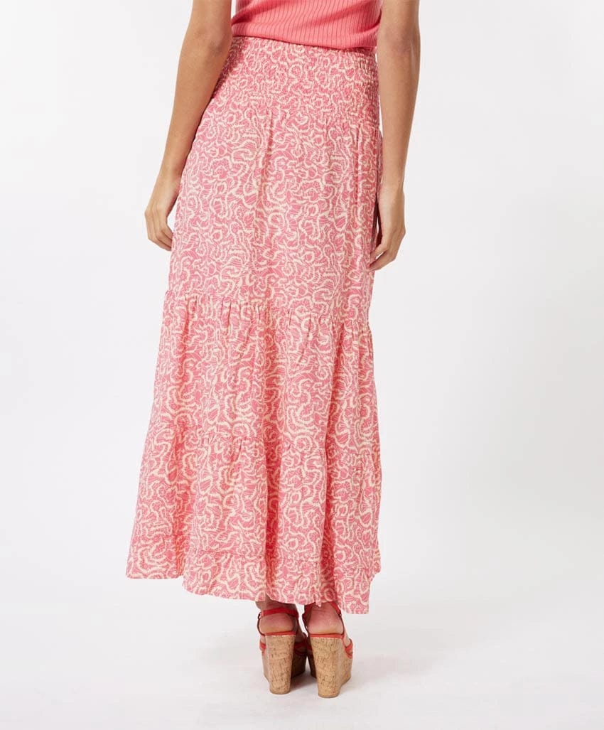 Esqualo Long Skirt Vacay Print - HS2314219