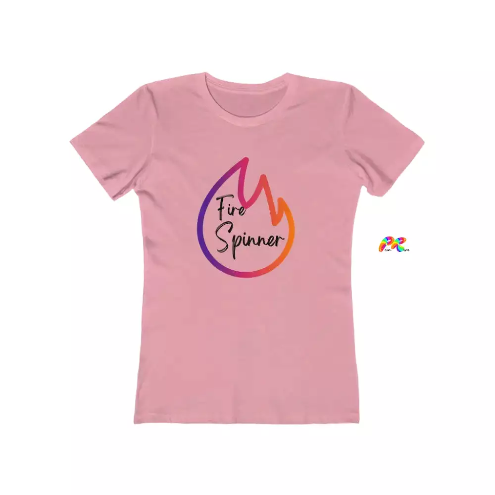 Fire Spinner Women's The Boyfriend T-Shirt