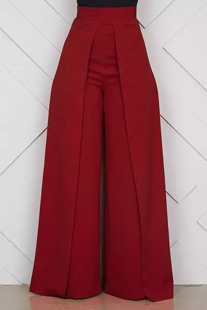 Flayered Wide Leg Pants For Women