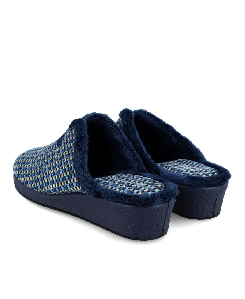 Garzón 1725.502 Navy blue house slippers