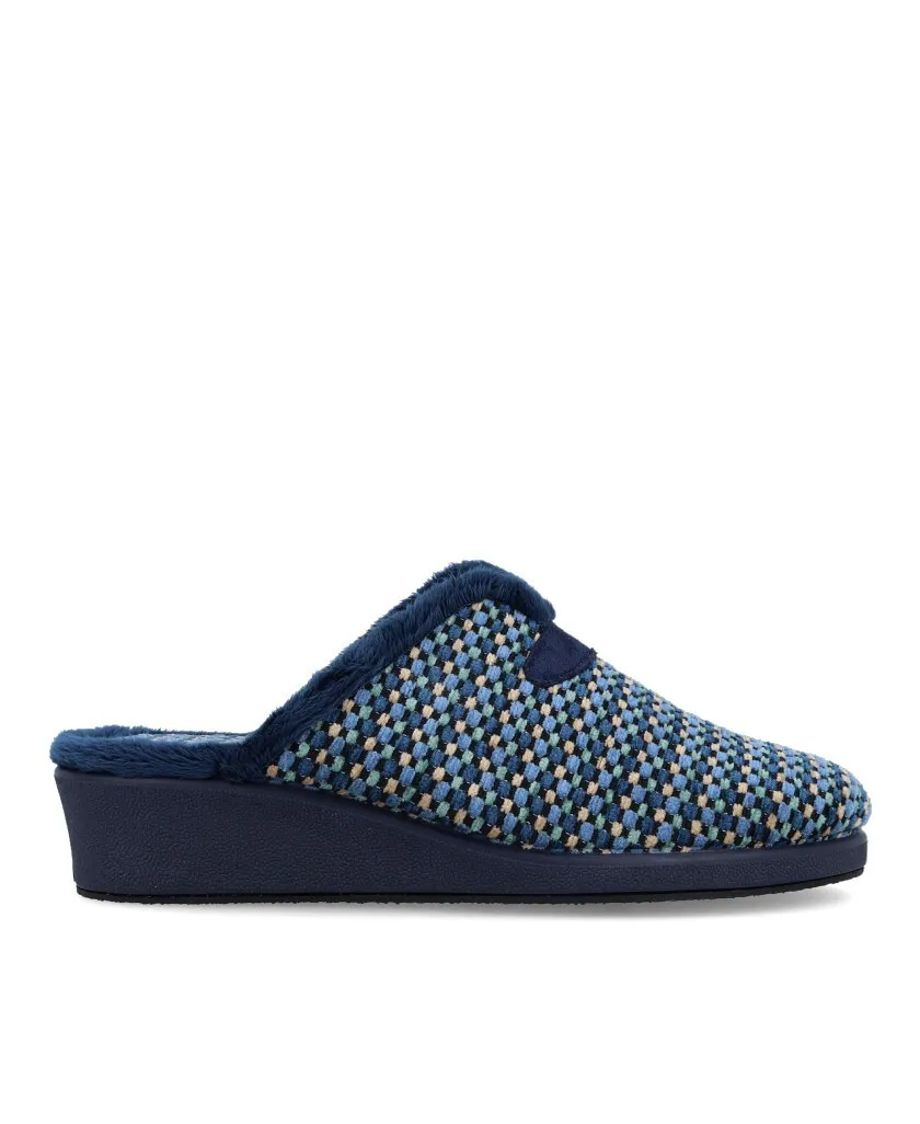 Garzón 1725.502 Navy blue house slippers