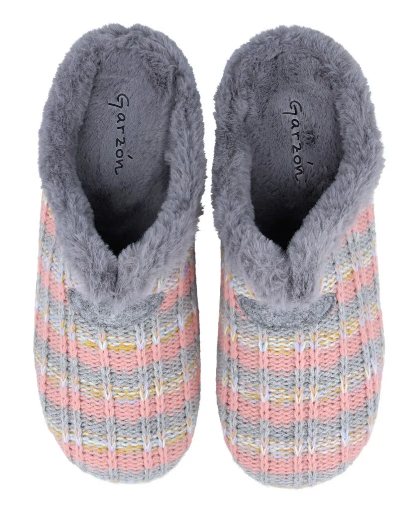 Garzón 7400.353 Women's striped house slippers