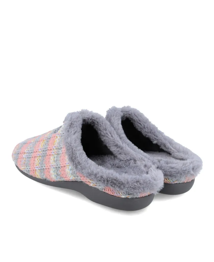 Garzón 7400.353 Women's striped house slippers