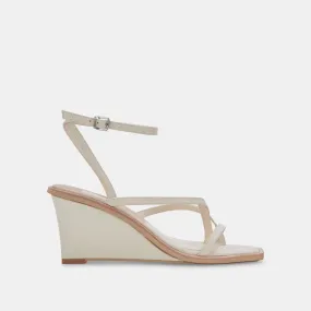 GEMINI WEDGES IVORY LEATHER– Dolce Vita 6859484102722