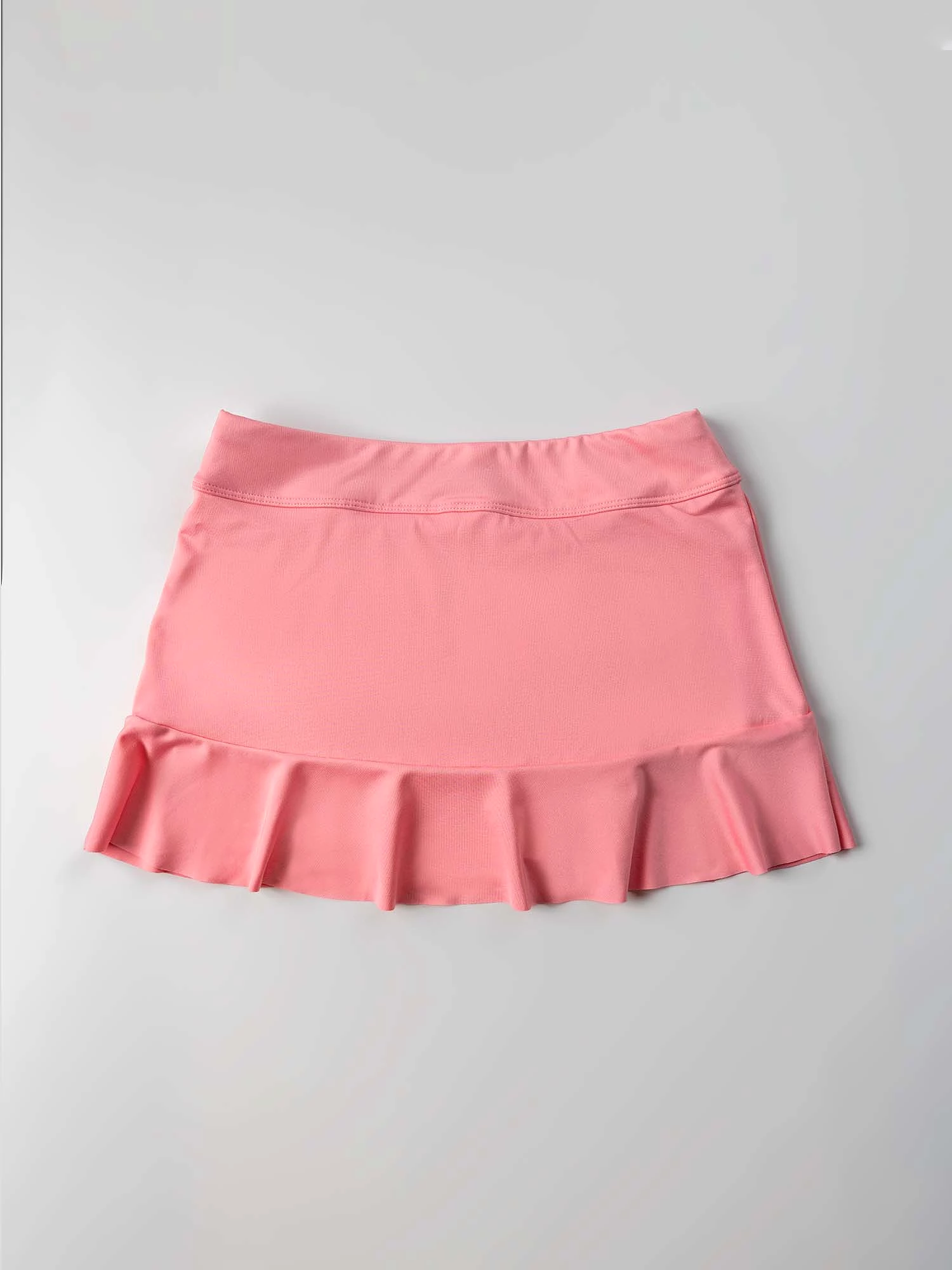 Girls Classic Flounce Skirt - Plumeria