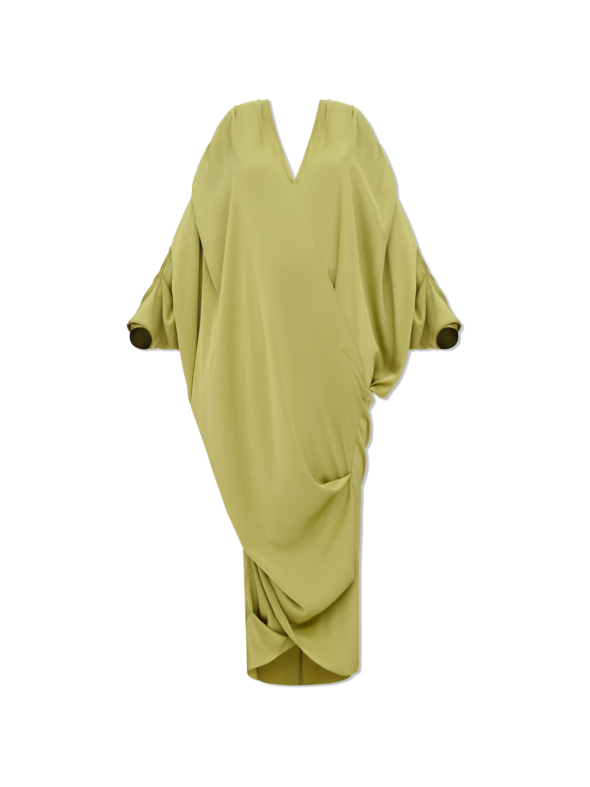 Green Tibara Kaftan Dress