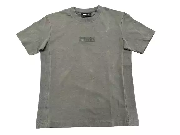 HENLEYS MEN'S MICRO STAPLE DARK GREY TEE